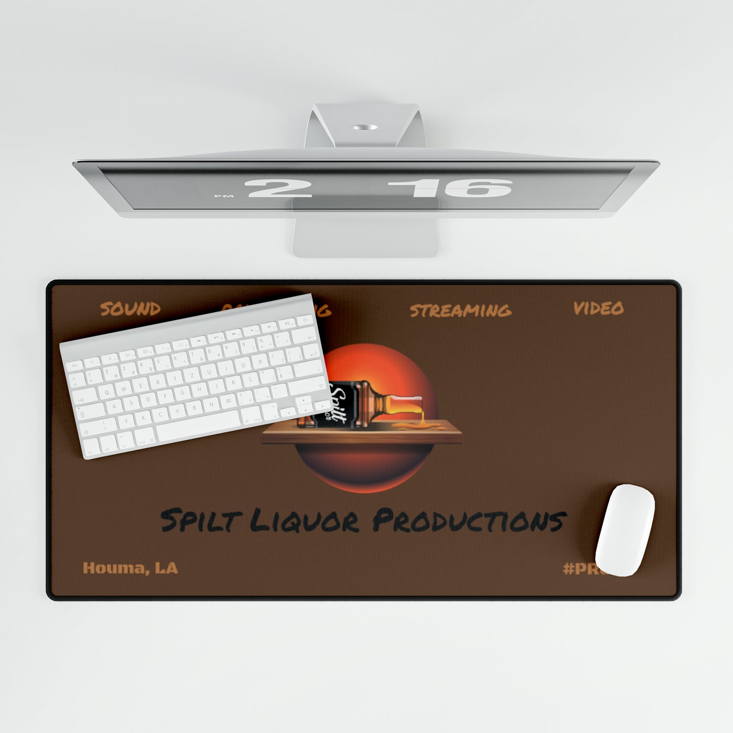 Spilt Liquor Desk Mat