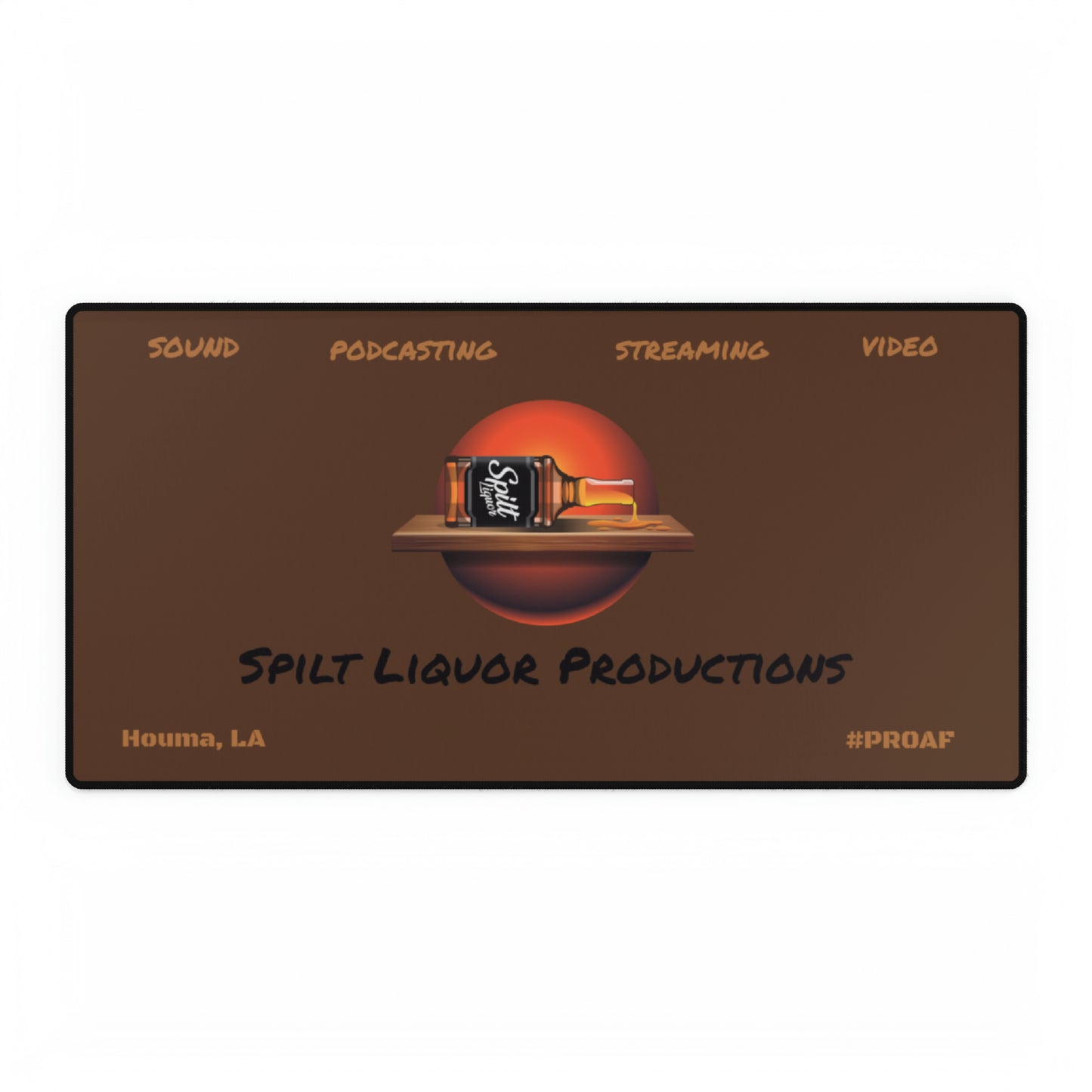 Spilt Liquor Desk Mat