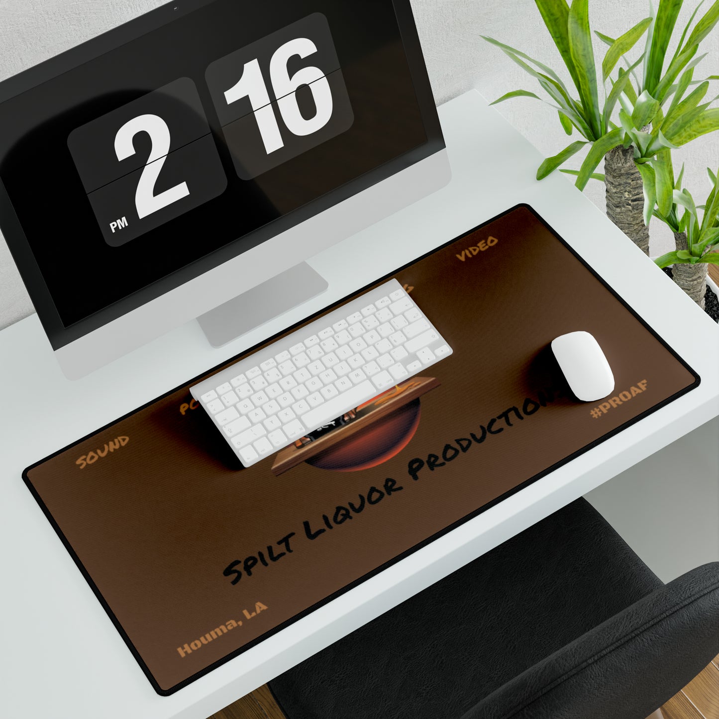 Spilt Liquor Desk Mat