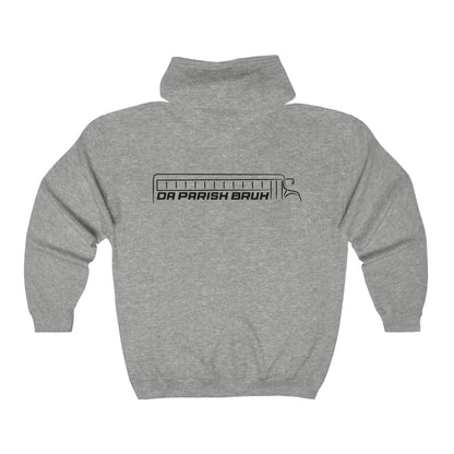 "Da Parish Bruh" Zip-up Hoodie